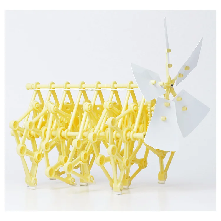 PIKAALAFAN Creative Educational Science And Technology Toy Wind Energy Power Machinery Wind Bionic Robot DIY Educational Toys
