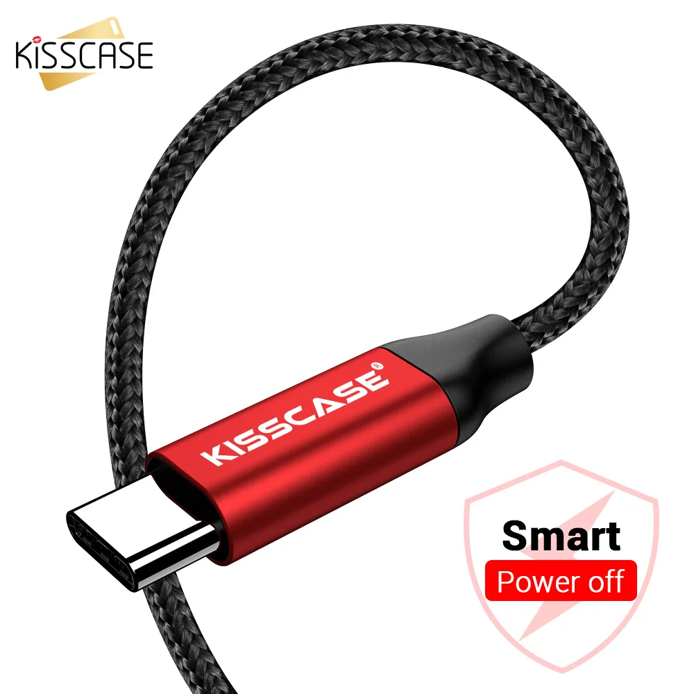 

KISSCASE USB Cable for iPhone X XS Fast Charging Micro USB Cable for Samsung Galaxy Huawei Xiaomi Type C Cable Charger Adapter