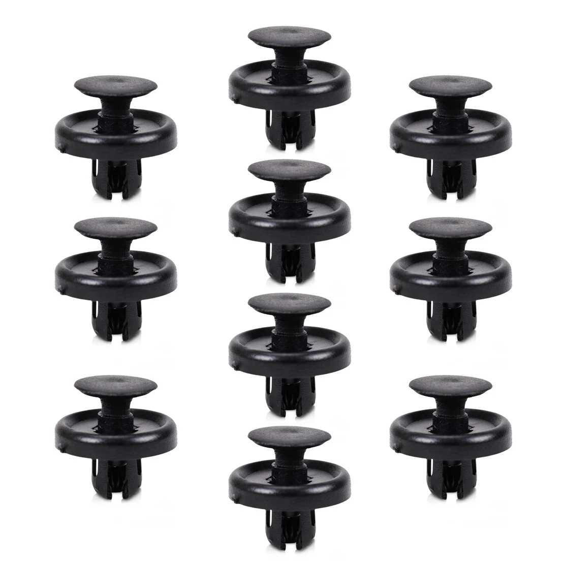 

DWCX 90467-10183 / 88970767 10Pcs Front Fender Clip Retainer Plastic Rivet Fastener for Toyota Corolla Sienna Yaris Pontiac Vibe