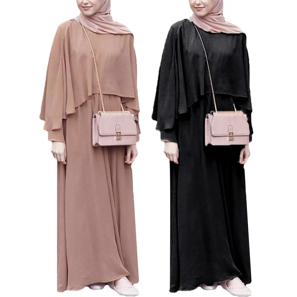 Арабское Vestidos 2019 длинное ОАЭ Абая Дубай халат-кимоно льняная Макси мусульманская шаль облегающее платье хиджаб Женская Турецкая