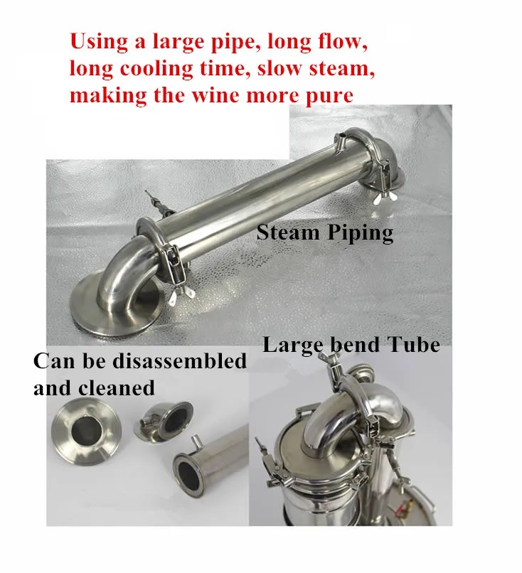 20L 30L 50L 70L Wine Maker Large Capacity Home Wine Brewing Device/ Brewing Equipment Distillation/Boiler