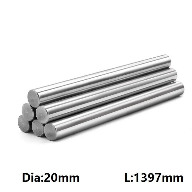 5pcs/lot 20mm linear shaft -L 1397mm 55