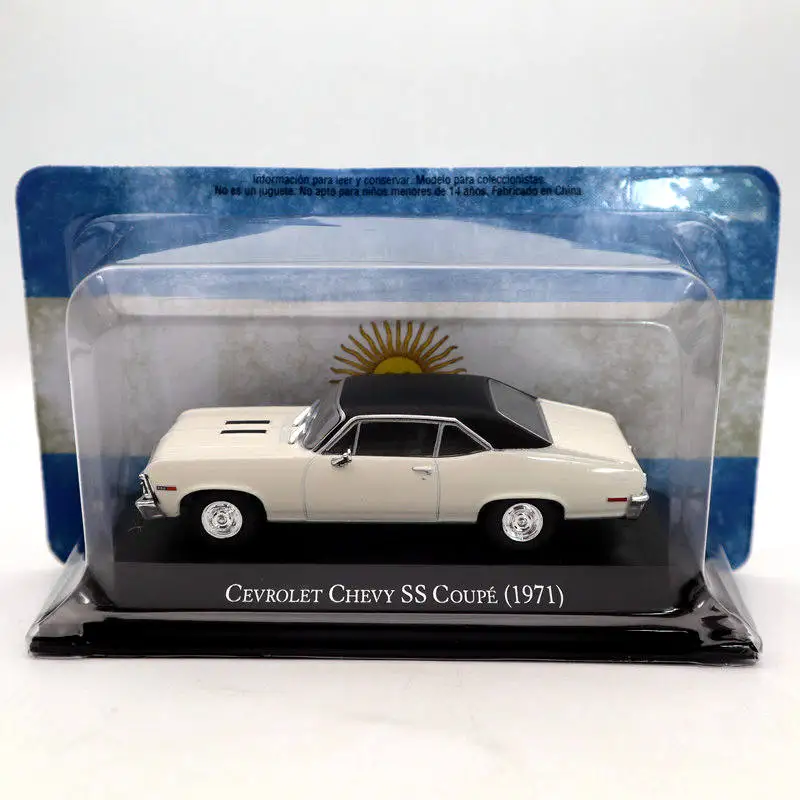 

IXO Altaya 1:43 Chevrolet Chevy SS Coupe 1971 Diecast Models Limited Edition Collection Toys Car