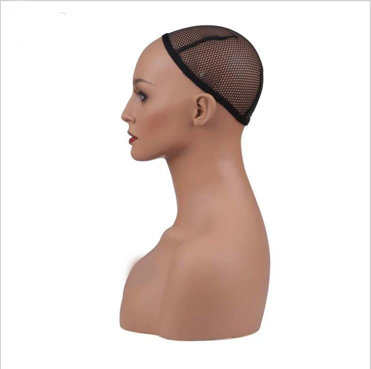Женский реалистичный манекен голова бюст для волос парик ювелирные изделия серьги шарф шляпа дисплей Maniqui Hat стенд manian голова парик