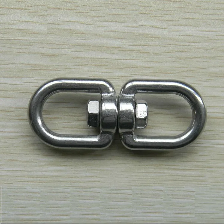 m6 SS304 Stainless steel rigging fast hook eye splice connection loops