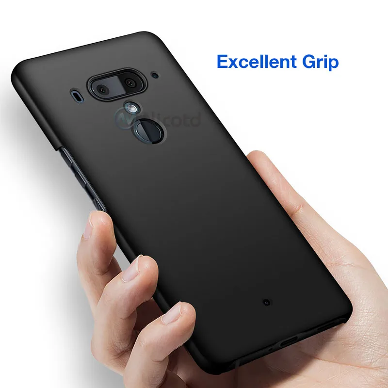 Luxury Plastic Matte Phone Case For HTC U12+ 6.0 inch Super thin Slim Hard PC Case Cover For HTC U12 plus Shockproof Back Cover  (2)