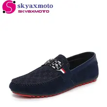 Для мужчин кожа Обувь для прогулок Лоферы для женщин дышащая брендовая Открытый Спорт горячей a-8338