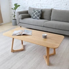 Creative living room simple wooden small coffee table wooden solid wood coffee tea table