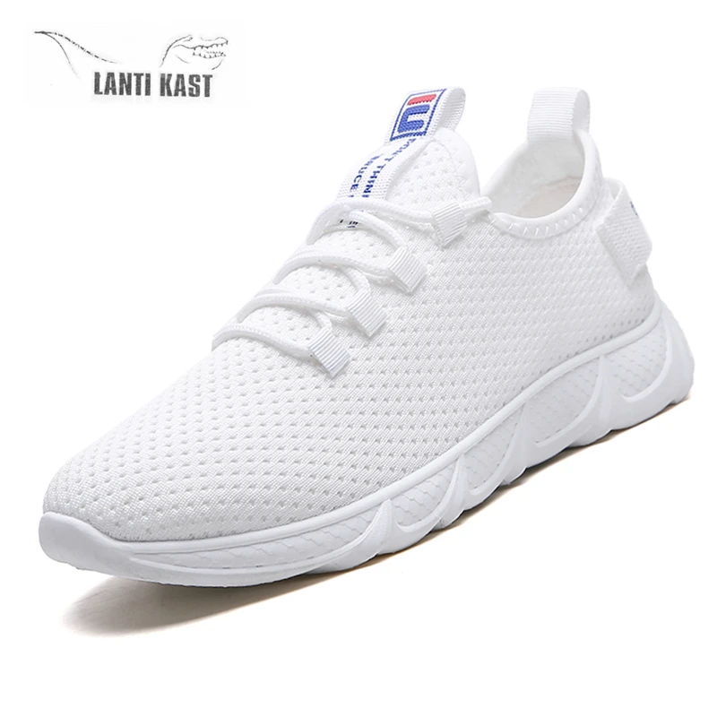 

New Casual Shoes Men Comfortable Summer Sneakers Men 2019 Breathable Mesh Sport Lace-up Light Fashion 