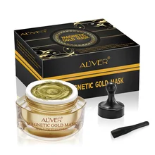 Magnetic Gold Mask Biological Mud Mask Dead Sea Mud Magnet Suck Face Brightens Firming Moisturizing Blackhead Removal Mask