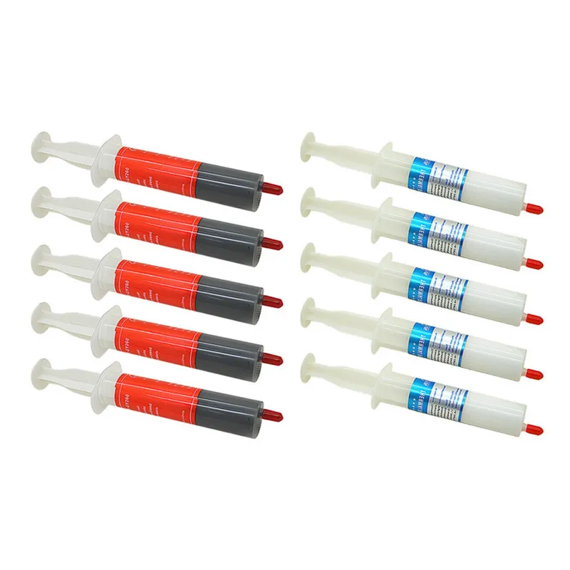 5Pcs/lot 30g Thermal Grease Paste Compound Silicone fluid Heatsink for