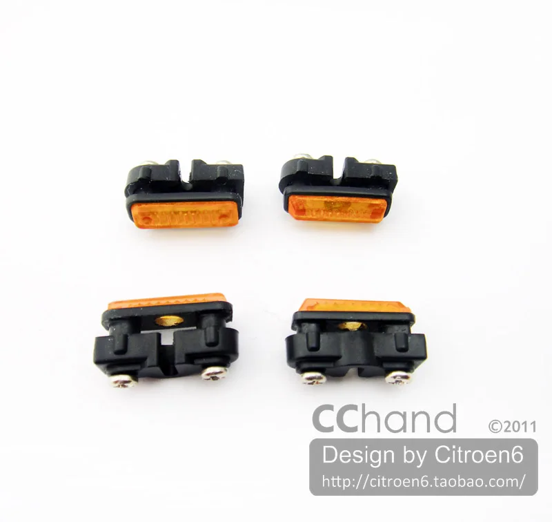 CCHand Side Turn Lamp Lens Assembly Body Accessories For 1/10 TAMIYA Hilux Bruiser RC4WD TF2 RC 1:10 Car Toy | Игрушки и хобби