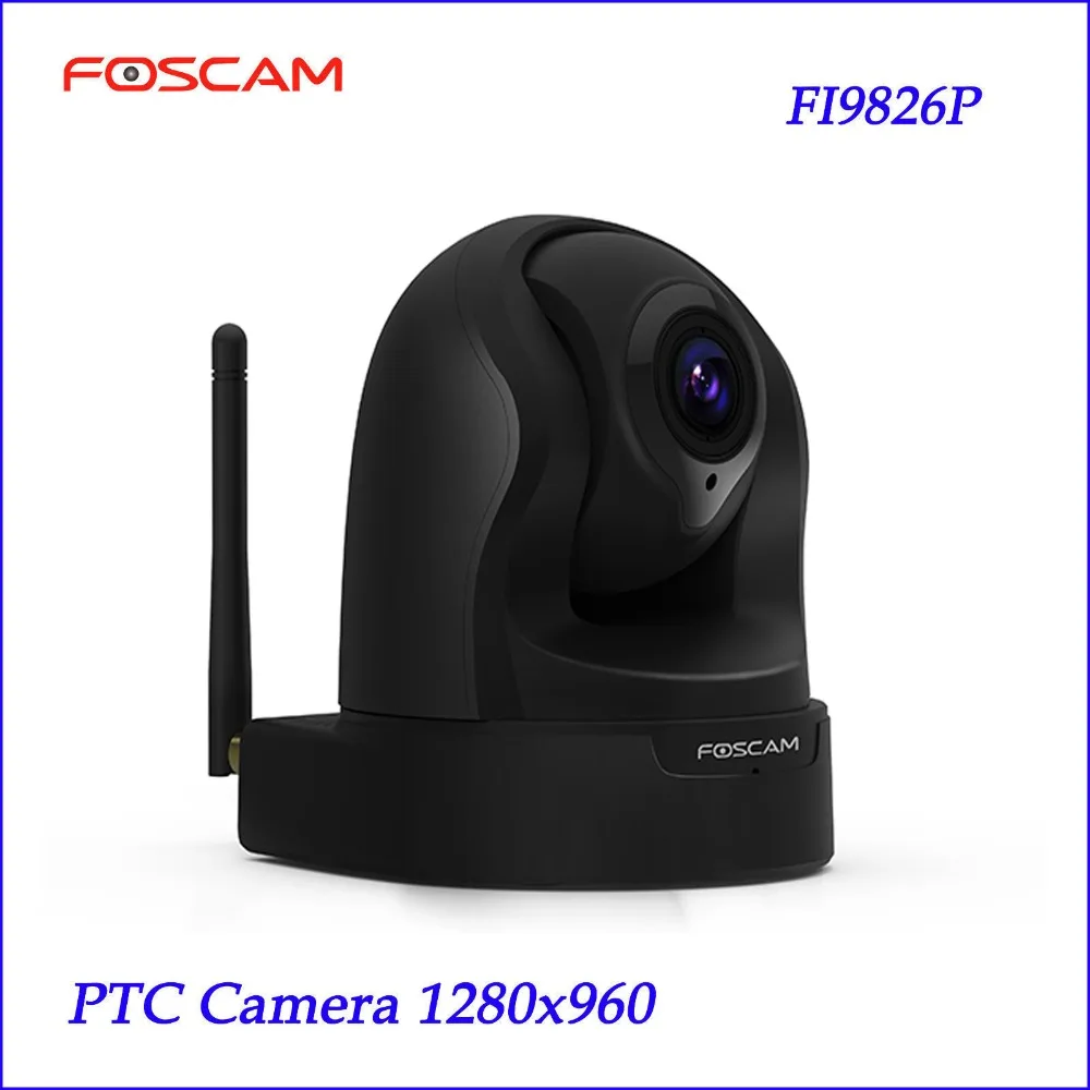 

New Foscam FI9826P 3x Optical Zoom H.264 1.3 Megapixel HD Pan / Tilt / Zoom Surveillance Camera CCTV System PTZ Camera
