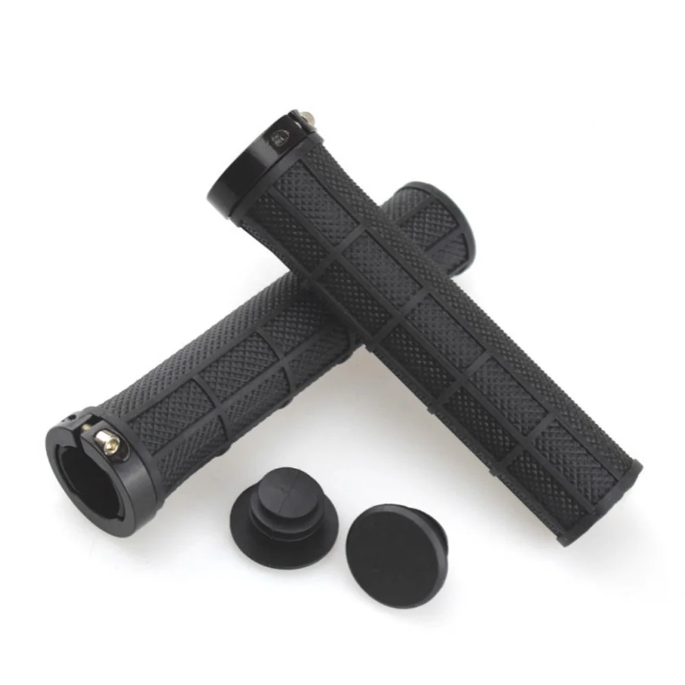 1 Pair Hybrid Bicycle Micro Scooter Fixed Gear Rubber Handle Bar Ends Hand 1 Pair Hybrid Bicycle Micro Scooter Fixed Gear Rubber Handle Bar Ends Hand