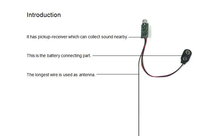 M01 миниатюрный fm-передатчик 60 MHZ-128 MHZ мини ошибка прослушивание dictagraph interceptor