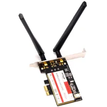 WTXUP 8260AC 802.11ac 867 Мбит/с PCI-E Вай-Фай адаптер PCI Express WiFi WLAN карта с Bluetooth 4,2 для Intel AC8260+ 2* 6dBi антенна