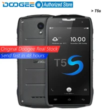 Doogee T5s IP67 Waterproof mobile phones 5.0Inch HD 2GB RAM+16GB ROM Android 6.0 Dual SIM MTK6735 Quad Core 8.0MP 4500mAH WCDM