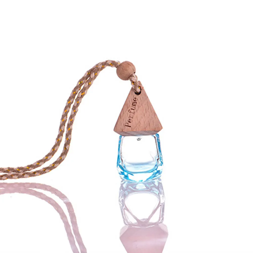 

Car Hanging Ornaments Pendant Empty Perfume Bottle Automobile 7 Colors