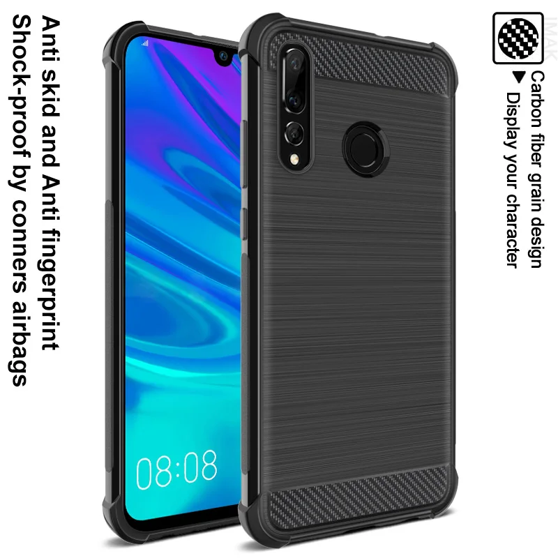 Imak карбоновый чехол для honor 10i 20i Мягкий силиконовый телефона huawei 10 lite Coque с