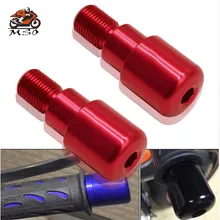 Мотоцикл наконечники на руль ручка ручной бар заканчивается колпачки руля для YAMAHA MT-09 MT-07 FZ-07- XJ6 MT-10 FZ10 TMAX