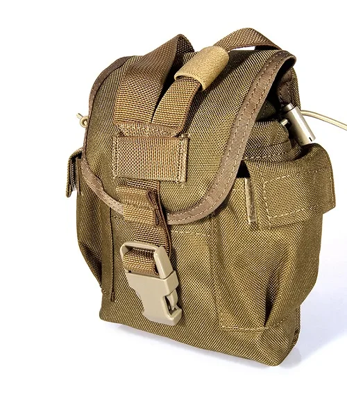 FLYYE FY-PH-C016 Molle 1 бутылка мешок Fe 78 чайник открытый бутылка для сумки Сумка - Цвет: CB