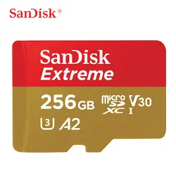 SanDisk карта памяти Micro SD 32 ГБ Class 10 64 ГБ 128 ГБ C10 U3 V30 4 К UHD карты памяти флэш-памяти Microsd для смартфонов