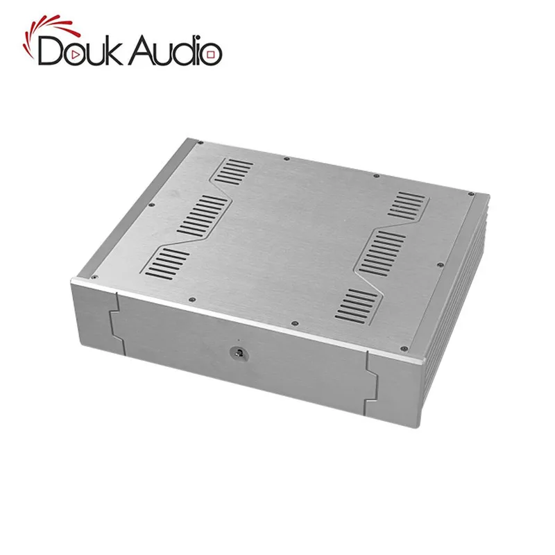 Aluminum Enclosure Power Amplifier Preamp Headphone Amp DAC Chassis DIY Case Box