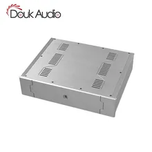Aluminum Enclosure Power Amplifier Preamp Headphone Amp DAC Chassis DIY Case Box