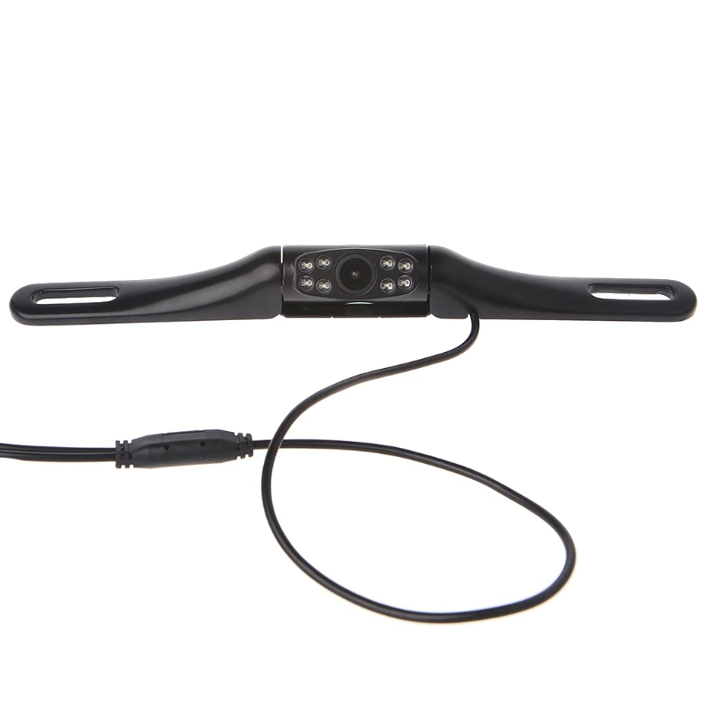 

1 Set New Metal IR 8 LED Night Vision Car License Plate Rear view Reverse Backup Camera Car Accessories