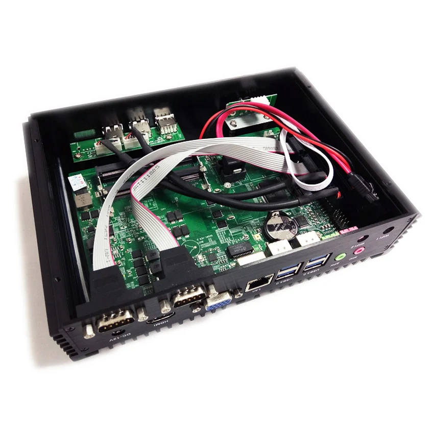 Mini computadora Mini PC sin ventilador Windows 7 Core i7 5550U i5 4200U 2 * RS232 industrial resistente PC Mini Computador 4 K TV caja Mini computadora Mini PC sin ventilador Windows 7 Core i7 5550U i5 4200U 2 * RS232 industrial resistente PC Mini Computador 4 K TV caja