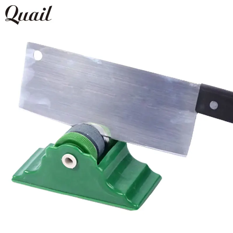 

Quail Portable Base Knife Sharpener Easy Putting and Taking Sharpen Stone Household Whetstone Kitchen Knife Tool Free Shipping