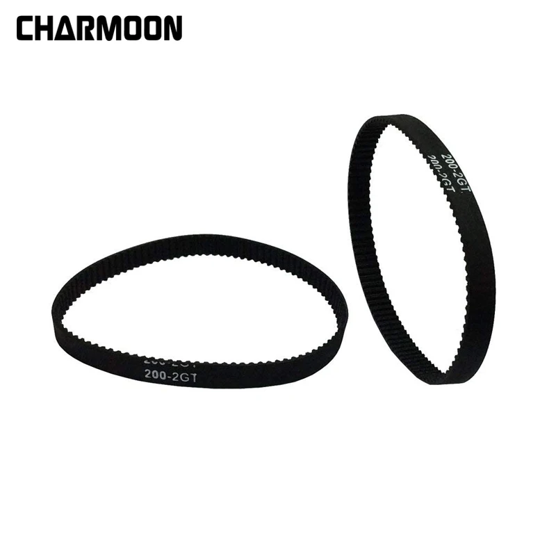 

GT2 Closed Loop Timing Belt Rubber 2GT 6mm 3D Printers Parts 110 112 122 158 200 280 300 400 610 852 mm Synchronous Belts