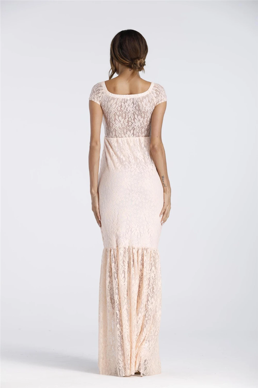 2018 Mermaid Maternity Dresses Photography Props Sexy Lace Maxi Maternity Gown For Photo Shoots Women Pregnancy Dress Clothes (17)