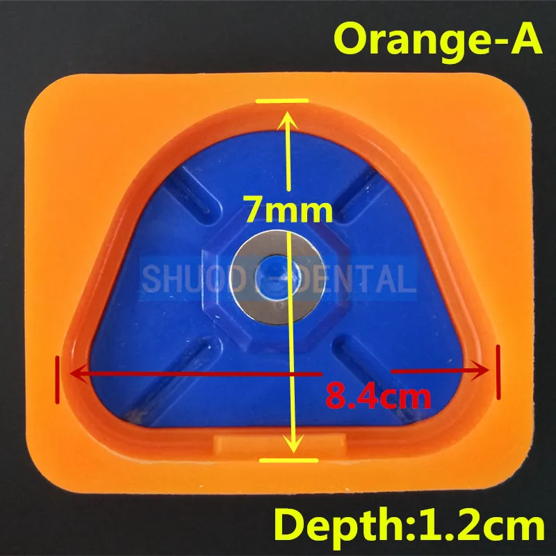 Preise Dental Labor Magnetische Silikon Gips Form Labor Kunststoff Modell Ehemaligen Basis für Gips Modelle mit Magnetische Prothese Mundpflege