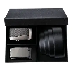 DiBanGu мужской ремень Автоматическая Пряжка ремни Подарочная коробка черные ремни для мужчин роскошный ремень с коробкой производителей