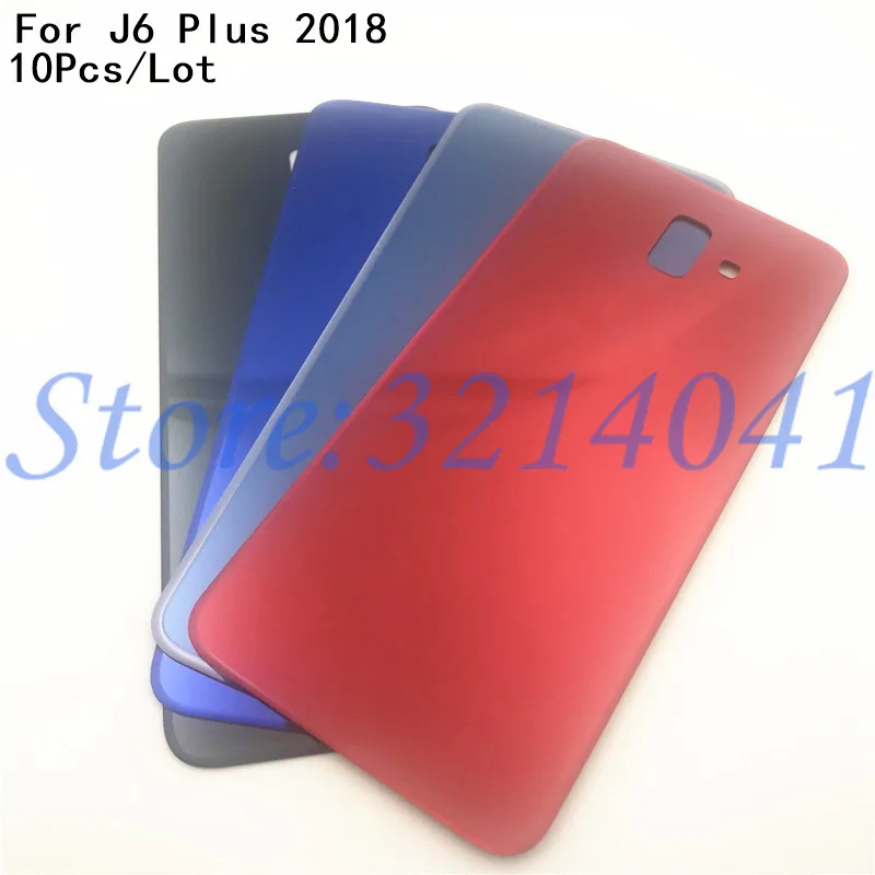 10 шт. задняя крышка батарейного отсека для Samsung Galaxy J6 Plus 2018 J610 J610F | Мобильные