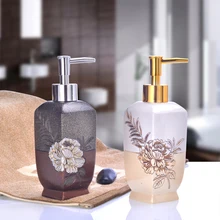 350 мл, китайский стиль, креативный, рельефный пион, бутылка для дезинфицирующего средства для рук, бутылка для лосьона, шампунь, гель для душа, диспенсер для мыла