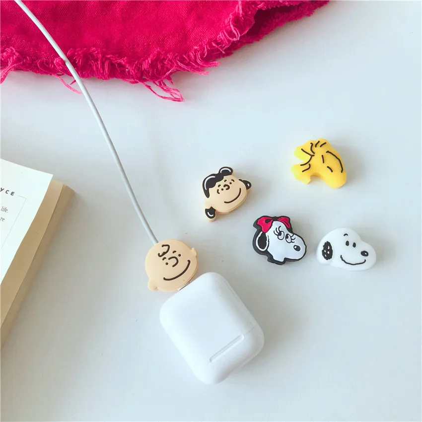 1 шт милый кабель протектор защитные рукава шнур чехол для iPhone iPad USB зарядное
