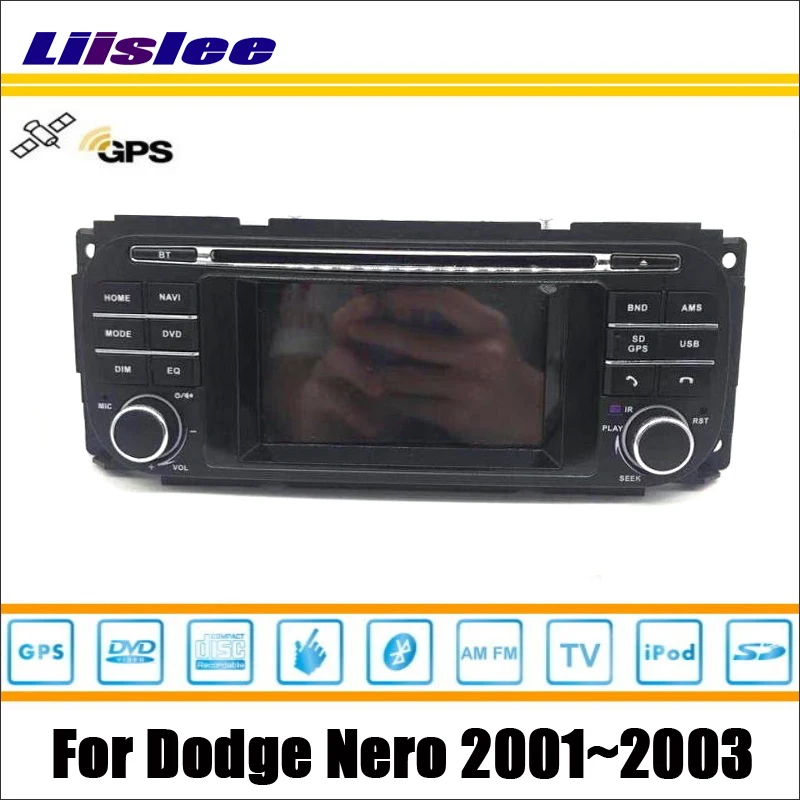 Liislee автомобильный Android 8,1 up gps Navi Карта Навигация для Dodge Nero 2001~ 2003 Радио стерео Wifi BT DVD HD экран мультимедийная система