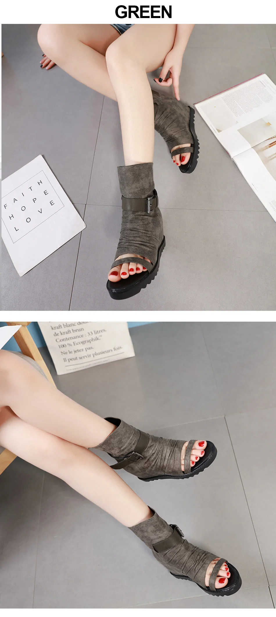 peep toe boots 
