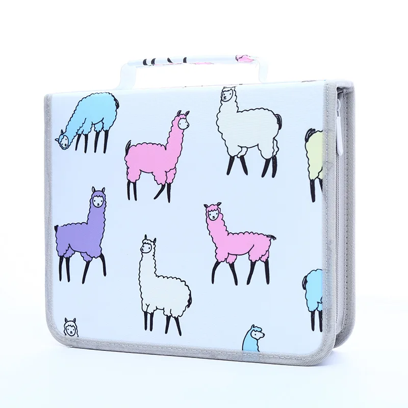 Günstige Schule Bleistift Fall 120 168 216 Löcher Pencilcase Beruf Stift Box Straf für Kid Bunte Kunst Tasche Große lagerung Pouch Strafen