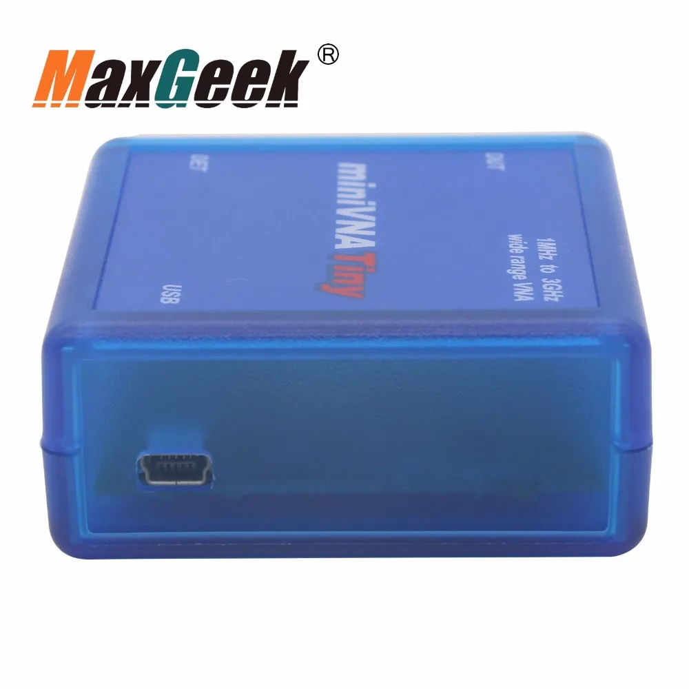 Maxgeek VNA 1M 3GHz Векторный сетевой анализатор набор miniVNA Tiny VHF/UHF/NFC/RFID RF антенный