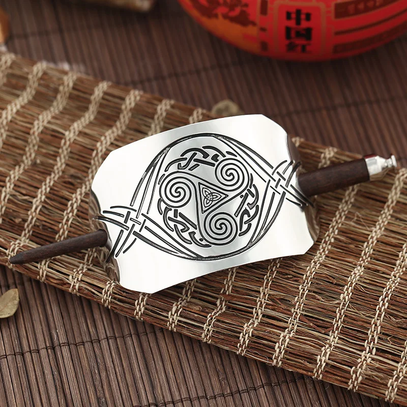 

Women Vintage Hair Sticks Bohemian Geometric Hair Clips Hair Claws High-polished Silver Plated Multi Pattern Hair Pin Hair Maker
