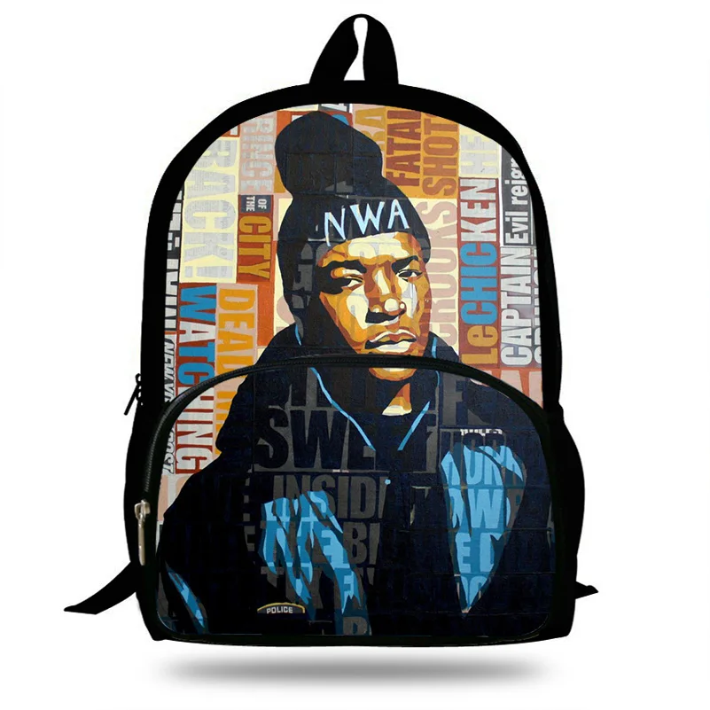 Детский рюкзак NWA прямой с принтом Compton школьная сумка для мальчиков и девочек