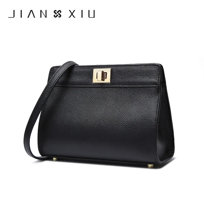 

JIANXIU Crossbody Bags for Women Genuine Leather Luxury Handbags Women Bags Designer Shoulder Messenger Clutch Bag Handbag W652