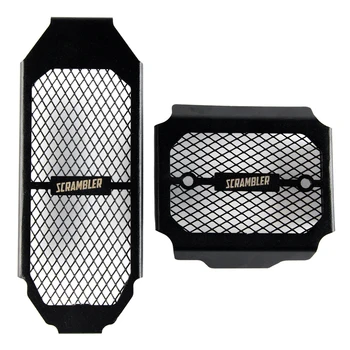 

Motorcycle Radiator Guard Grill Protector Cover For Ducati Scrambler 800 2015 2016 Black Cooler Grille Accessories Parts NEW
