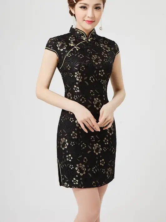 short chinese dress
