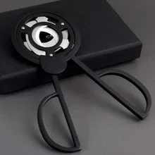 COHIBA гаджеты из нержавеющей стали тройное лезвие кубинские сигары Острые Ножницы Staright Cut Cigar Cutter черный/серебристый