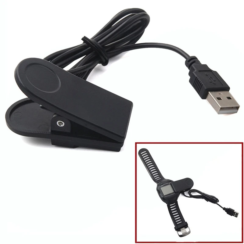 Новое зарядное устройство USB для Garmin 310XT 405 405CX 410 910XT часы защелка кабель|Зарядные