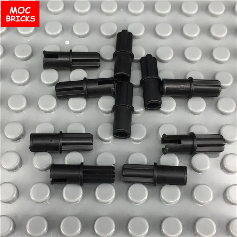 

20pcs/lot MOC Bricks Technic Axle Pin without Friction Ridges Lengthwise fit with 3749 DIY Building Blocks Toys for kids gifts